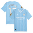 Manchester City 2023/24 Player Jersey - Sky Blue