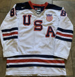 Patrick Kane USA Team White Jersey - All Stitched
