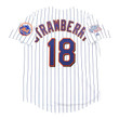Darryl Strawberry New York Mets 1986 World Series White Jersey - All Stitched