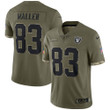 Raiders 2022 Salute To Service Retired Player Limited - Olive - All Stitched