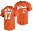 Ivan Melendez Texas Longhorns Orange Cool Base Jersey - All Stitched