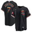 Tim Anderson Chicago White Sox Hispanic Heritage Night Jersey - All Stitched