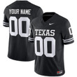 Texas Longhorns Custom Black Jersey - All Stitched