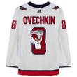 Alexander Ovechkin Washington Capitals White Jersey - Stitched