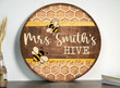 Hive Name - Personalized Wooden Sign