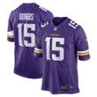 Joshua Dobbs Minnesota Vikings Purple Jersey - All Stitched