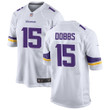 Joshua Dobbs Minnesota Vikings White Jersey - All Stitched