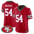 San Francisco 49ers Fred Warner Mexico Red Jersey - All Stitched
