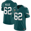 Jason Kelce Philadelphia Eagles Midnight Green F.U.S.E Jersey - All Stitched