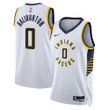 Tyrese Haliburton Indiana Pacers White Jersey - All Stitched