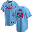 Sonny Gray St. Louis Cardinals Light Blue Jersey - All Stitched