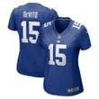Tommy DeVito Royal New York Giants Player Game Jersey - All Stitched