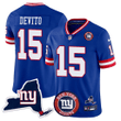 Tommy DeVito Giants New York Map & Logo Patch Limited Jersey - All Stitched