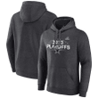 Dallas Cowboys 2023 NFL Playoffs Hoodie - Heather Charcoal - Printed