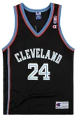 Andres Miller #24 Cleveland Cavaliers Black Jersey - All Stitched