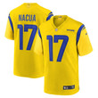 Puka Nacua Los Angeles Rams Yellow Jersey - All Stitched