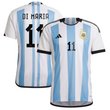 Angel Di Maria Argentina National Team Jersey - All Stitched