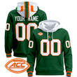 Miami Hurricanes 2024 Custom Pullover Hoodie - All Stitched