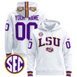 LSU Tigers 2024 Custom Pullover Hoodie V2 - All Stitched