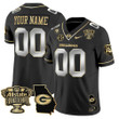 Georgia Bulldogs 2024 Sugar Bowl Gold Vapor Limited Custom Jersey - All Stitched