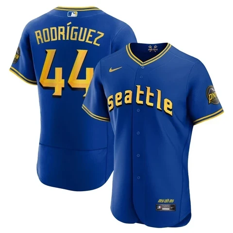 Julio Rodriguez Seattle Mariners City Connect Royal Jersey - All Stitc -  Vgear