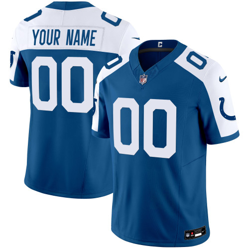 Colts Vapor Limited Custom Jersey - All Stitched