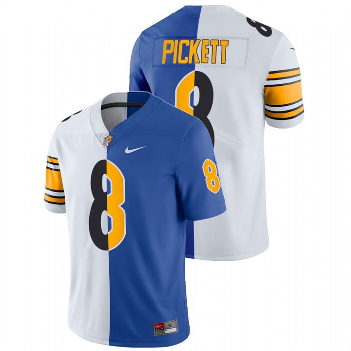 Kenny Pickett Steelers Pitt Split Jersey - All Stitched