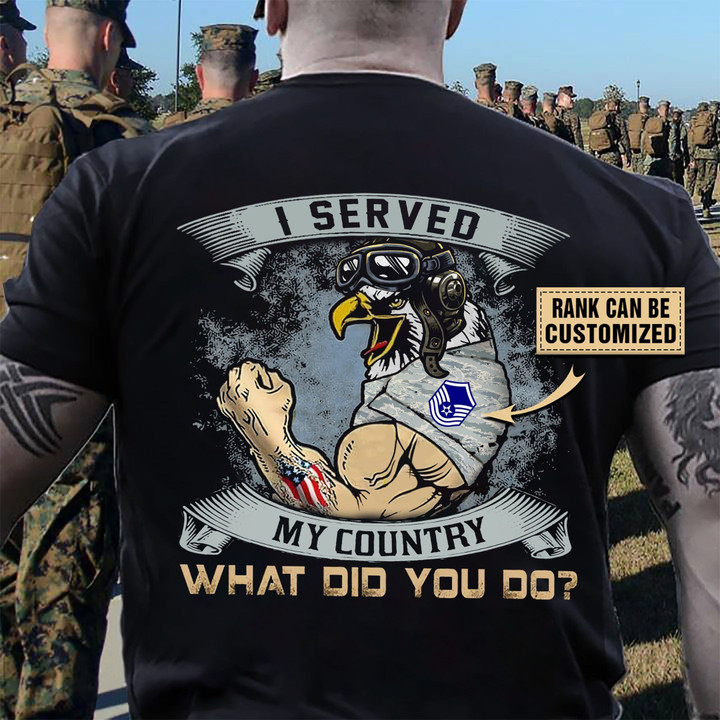 I SERVED MY COUNTRY - AF Veteran