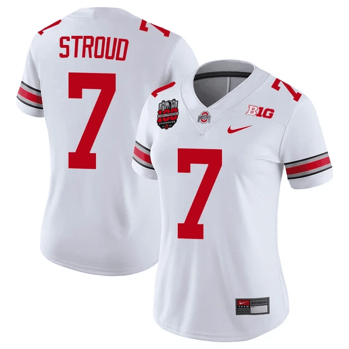 Women's Ohio State Buckeyes Players Jersey - 100th Anniversary Patch