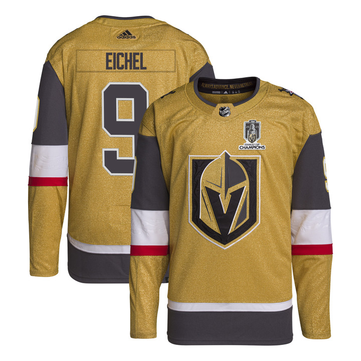 Jack Eichel Vegas Golden Knights 2023 Stanley Cup Champions Jersey - All Stitched