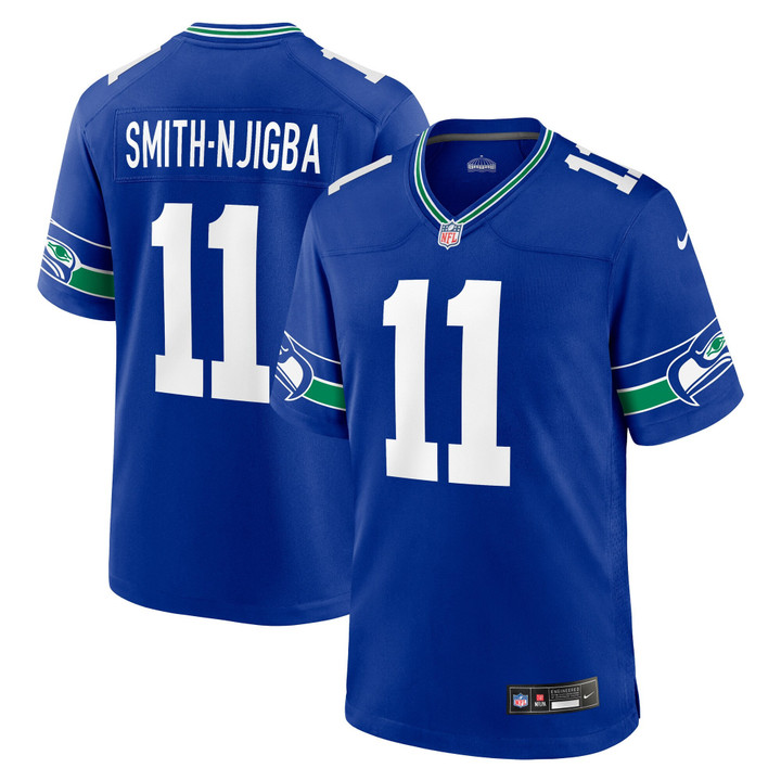 Jaxon Smith-Njigba Seattle Seahawks Game Jersey - All Stitched