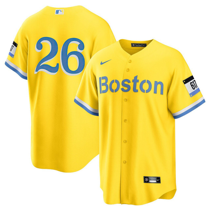 Wade Boggs Boston Red Sox City Connect Jersey - All Stitched