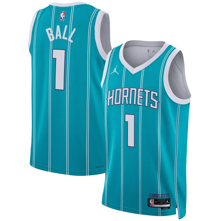 LaMelo Ball Charlotte Hornets Teal Jersey - All Stitched