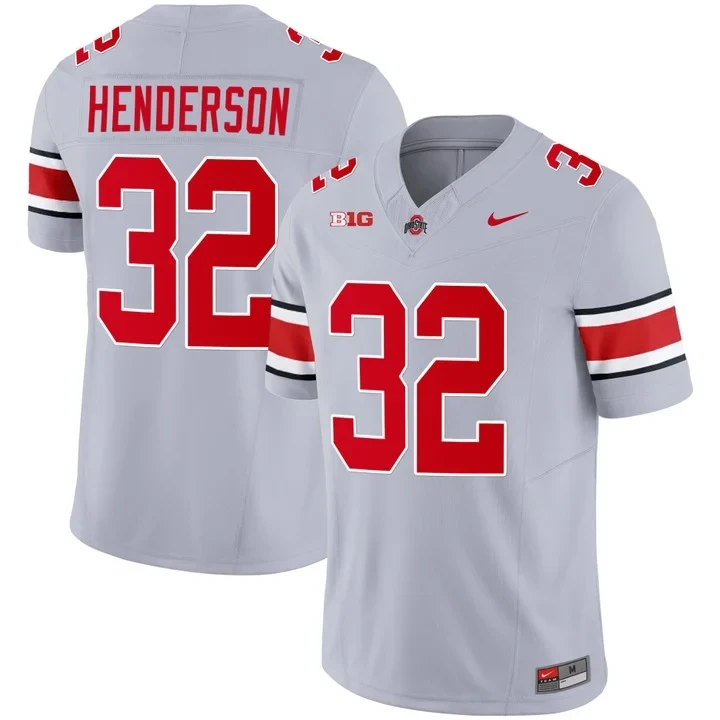 TreVeyon Henderson Ohio State Buckeyes Jersey Collection - All Stitched