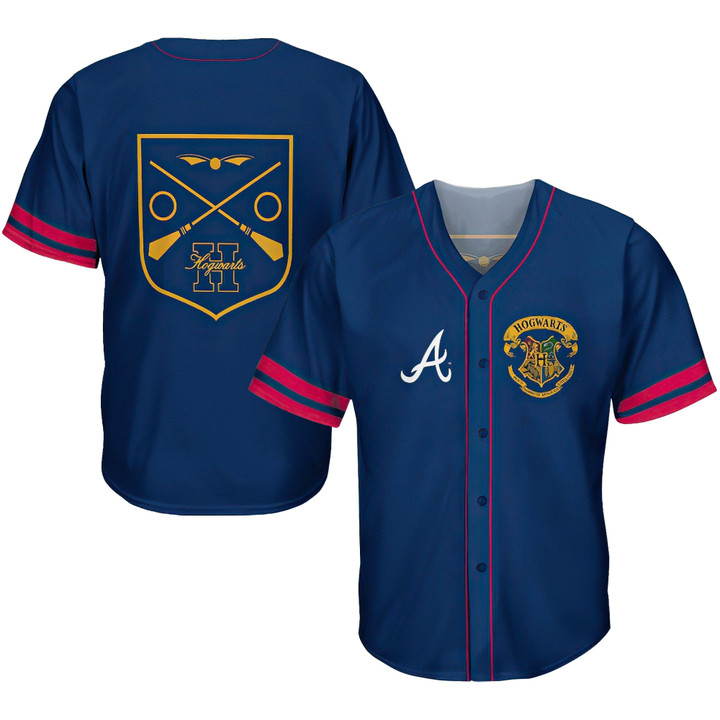 Atlanta Braves Harry Potter Jersey - Stitched