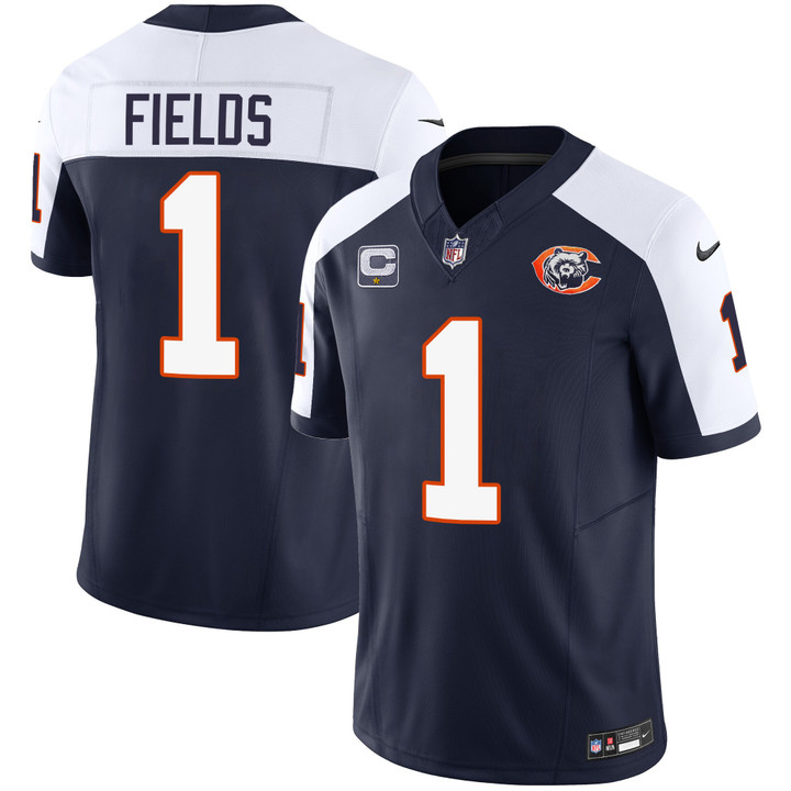 Men's Bears Throwback Vapor Jersey - All Stitched