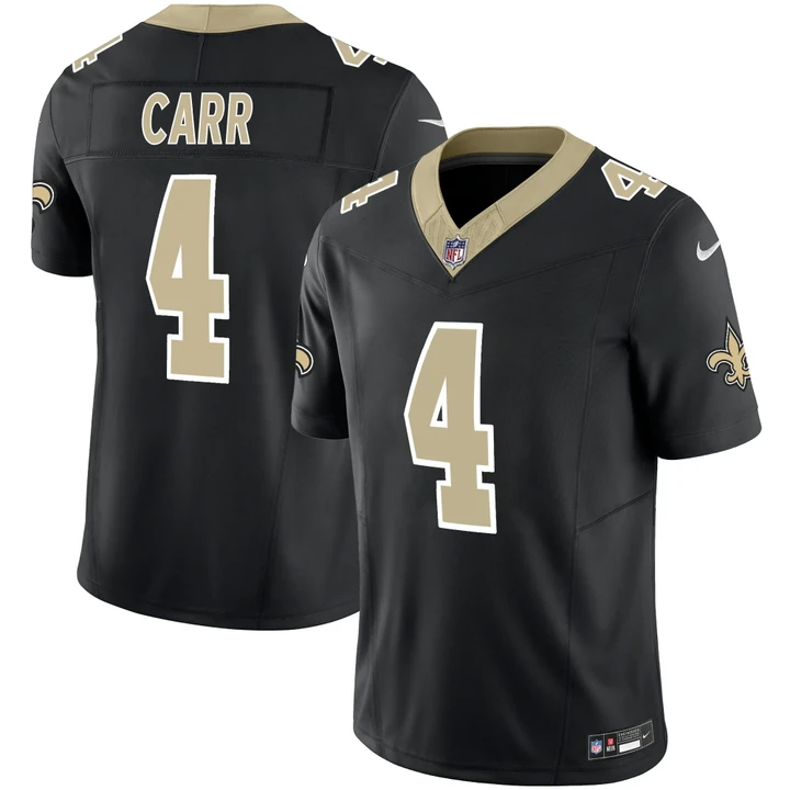 Derek Carr New Orleans Saints Vapor F.U.S.E. Limited Jersey - All Stitched