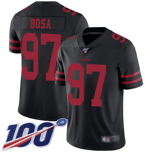 Nick Bosa San Francisco 49ers Black Jersey - All Stitched