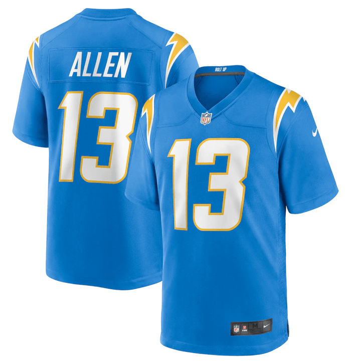 Keenan Allen Los Angeles Chargers Game Player Jersey - All Stitched