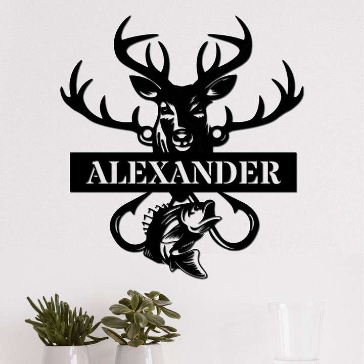 Hunting - Personalized Metal Sign
