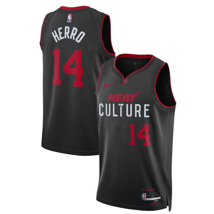 Tyler Herro Miami Heat 2023/24 Swingman City Edition Jersey - All Stitched