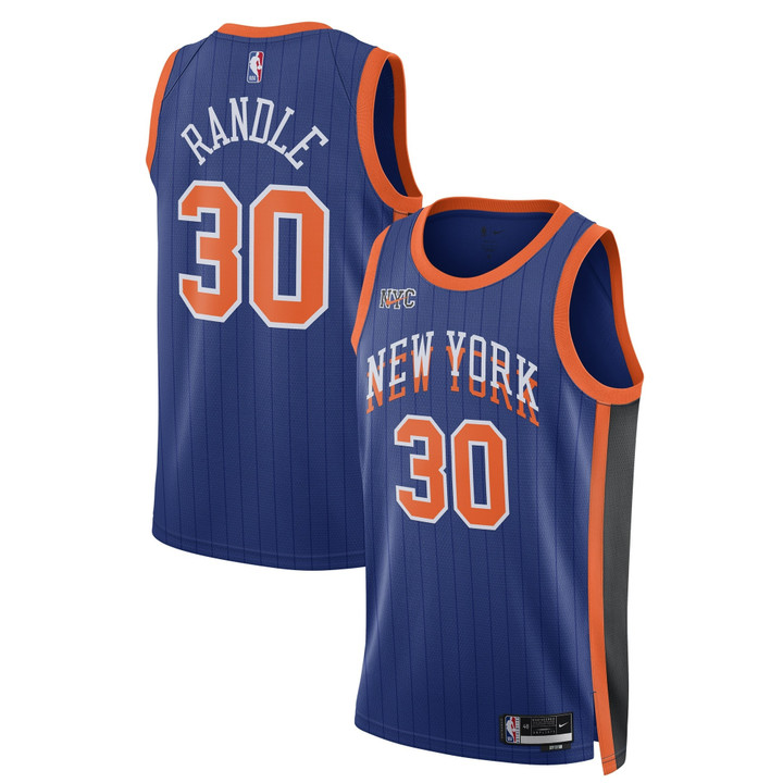 Julius Randle New York Knicks 2023/24 Swingman City Edition Jersey - All Stitched