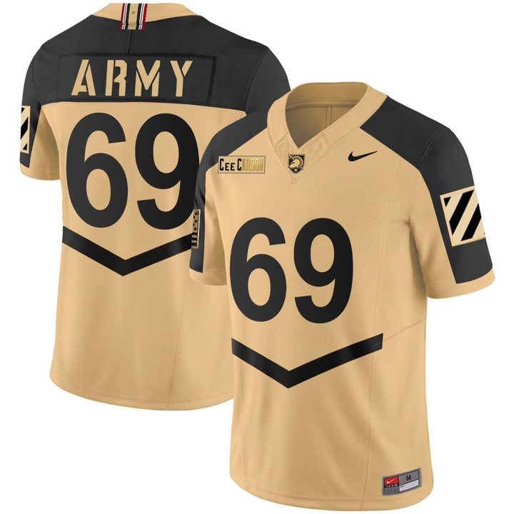 Army Black Knights 2023 CIC Trophy Champion Patch Jersey - All Stitched