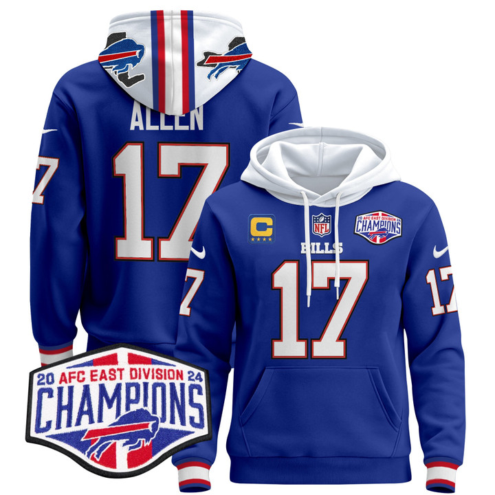 Men's Buffalo Bills 2024 Pullover Hoodie V2 - All Stitched