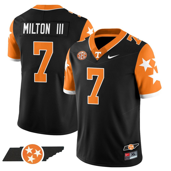 Men's Tennessee Volunteers Football x Flag Concept 2023 Jersey - All Stitched