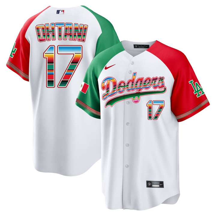 Shohei Ohtani Los Angeles Dodgers Mexico Jersey - All Stitched