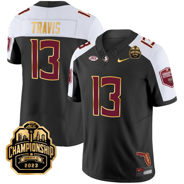 Men's Florida State Seminoles Vapor Limited Gold Jersey - ACC Champions - All Stitched