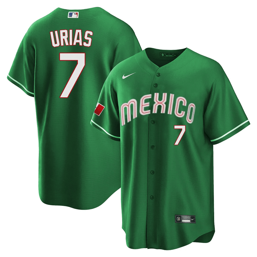 Men's Julio Urias Dodgers Mexico Jersey - All Stitched - Vgear