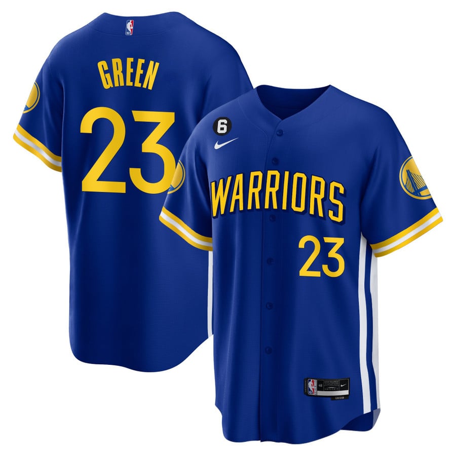 Men's Golden State Warriors Baseball Jersey - All Stitched - Vgear
