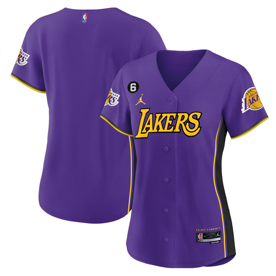 Los Angeles Lakers Baseball Custom Jersey - All Stitched - Vgear